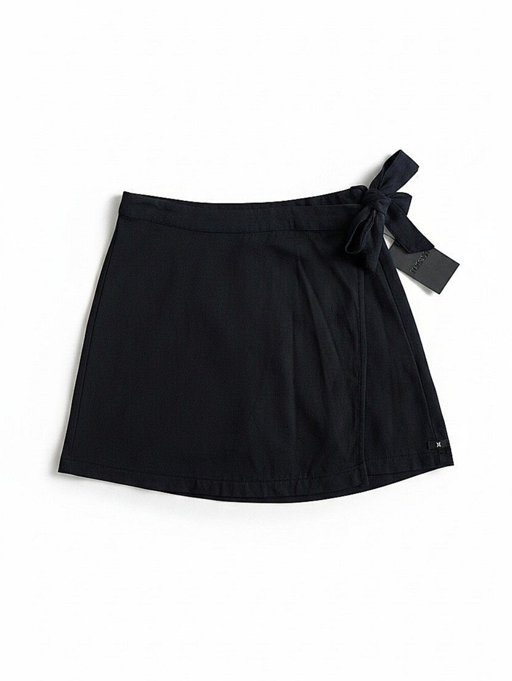 NWT! Hurley Bundle-Black Wrap Skirt And Swim Bikini Top - Picture 6 of 7